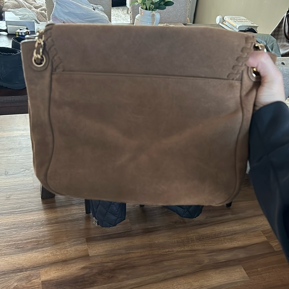 Tory Burch Brown Suede Shoulder Bag or Crossbody Bag - Picture 5 of 10